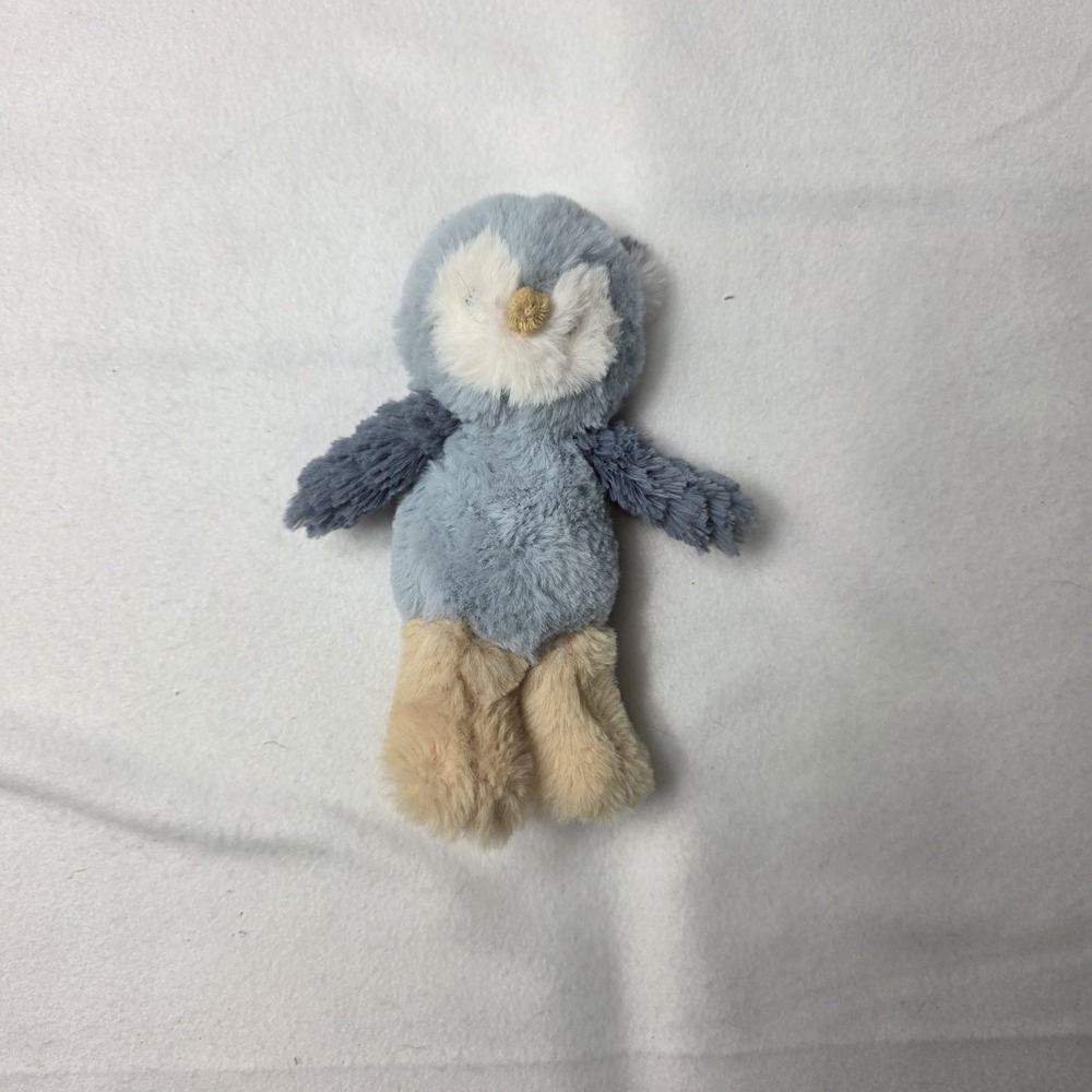 Ebba Owl Plush Stuffed Animal Rattle